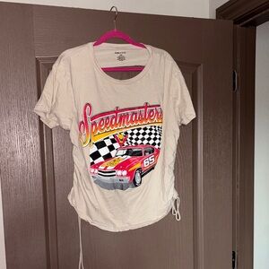 Graphic Crop Top Tee